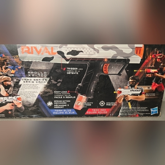 Nerf Rival Apollo XV-700 Blaster NIB - Picture 8 of 9